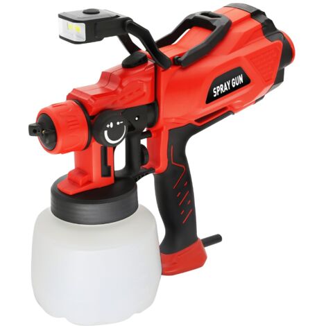 Pistolet de Peinture Électrique CX46 avec LED pour Usage Domestique Précision Haute Pression et Portabilité