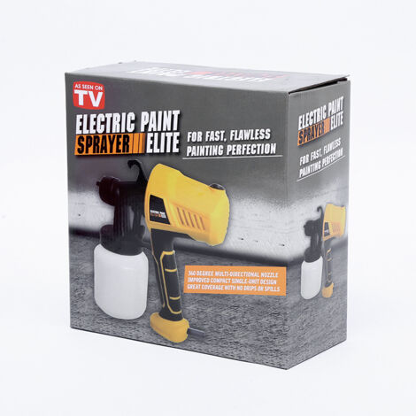 Pistolet de Peinture Électrique Haute Puissance pour Meubles Clôtures et Portails Outil de Bricolage Polyvalent