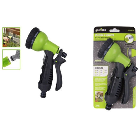 Pistolet De Pulvérisation 8 Jets Tuyau D'irrigation Pompe à Eau De Jardin 94766