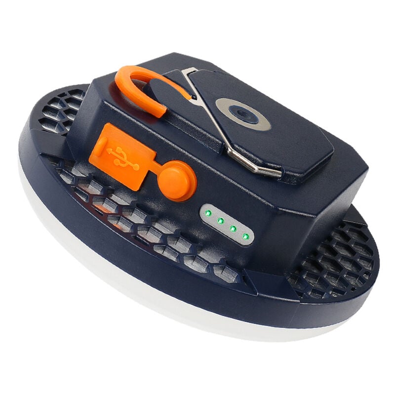 LIFCAUSAL Lampe LED de camping portable extérieure rechargeable USB Éclairage d'urgence puissant pour étals et lanternes de rue