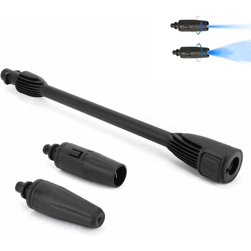 Serbia - Pistolet de pulvérisation pour machine de nettoyage à haute pression, pistolet de pulvérisation rotatif à double fonction