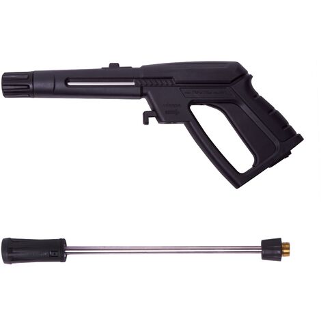 Pistolet de pulvérisation pour nettoyeurs haute pression – Buse réglable – 200 bar max. – Pour nettoyeurs haute pression VONROC série V22