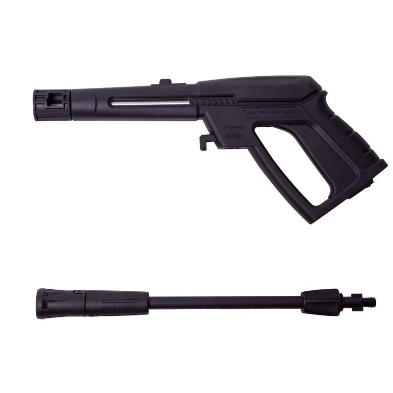 Pistolet de pulvérisation pour nettoyeurs haute pression - buse réglable – max. 170 bar - Pour nettoyeurs haute pression Vonroc série V18