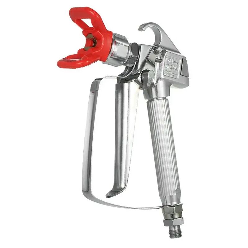 Lling - Pistolet de pulvérisation sans air 3600PSI avec protection de pointe pour pulvérisateur à pompe Wagner Titan et machine de pulvérisation sans