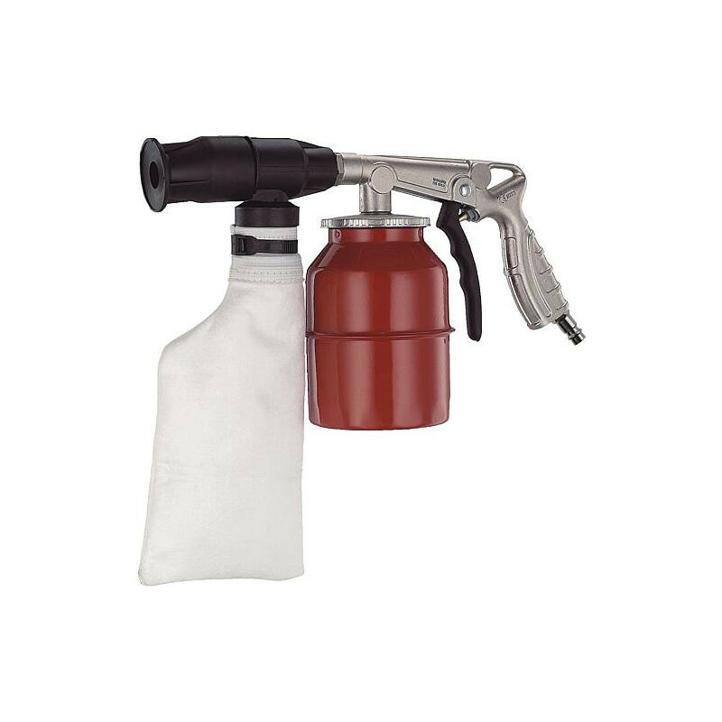 Pistolet de sablage AEROTEC@ sans poussiere avec 4 types de buse et armatures
