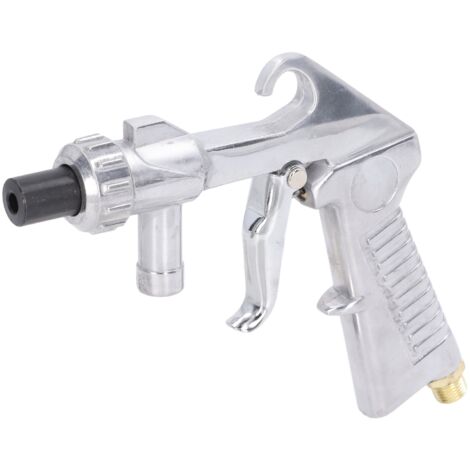 Pistolet de sablage avec kit accessoires pour polissage et nettoyage