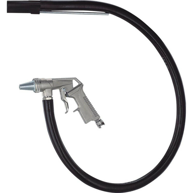 Riegler - Pistolet de sablage avec tube d'aspiration/flexible 1.2m Buse 6 mm. Fiche NW7.2