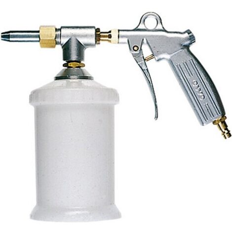 Pistolet de sablage, Modèle : avec godet