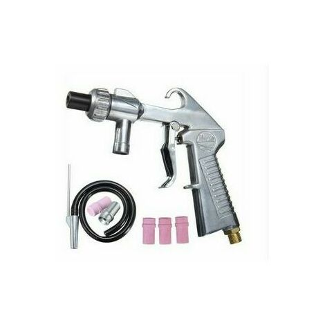 Sableuse à Air Soufflage de Sable Pistolet à air Comprimé Sableuses 4.5mm /  5mm / 6mm / 7mm Embouts de Buse en Céramique kit