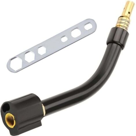 Pistolet de soudage flexible à col de cygne Accessoires pour pistolet de soudage à col de cygne MB15AK Torche de soudage avec clé (1 pièce)