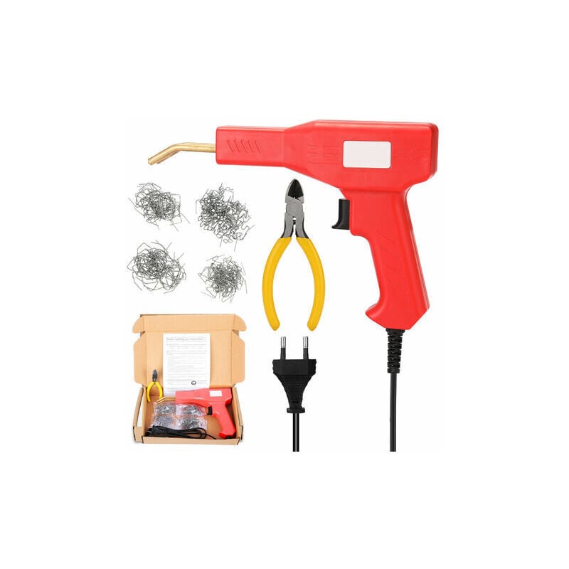 Forehill - Pistolet de soudage pour réparation de pare-chocs de voiture Emballage de boîte en plastique standard européen