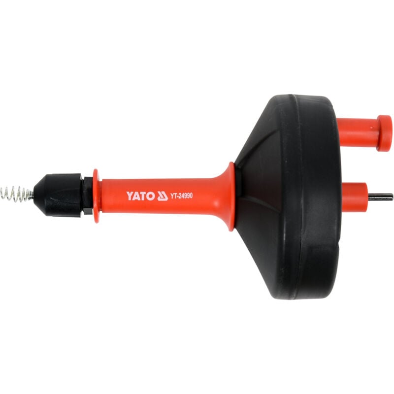 Yato - Pistolet deboucheur furet de canalisations 6 m x 6 mm