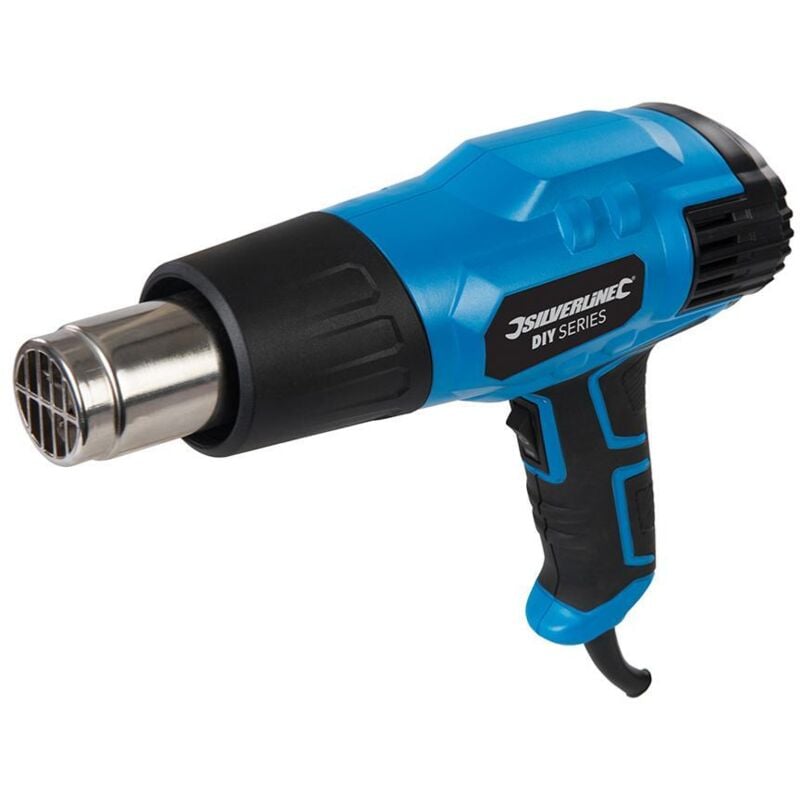Silverline - Pistolet decapeur thermique filaire reglable 2000 w