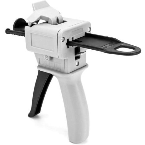 Pistolet distributeur époxy 50 ml, pistolet distributeur mélangeur pour mélange de colle, rapport 10:1, buse de mélange statique