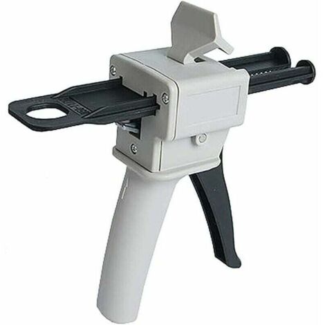 Pistolet doseur de résine époxy 50 ml, applicateur de colle époxy AB, pour le mélange de colle dans des proportions 1:1 et 2:1 (pistolet)