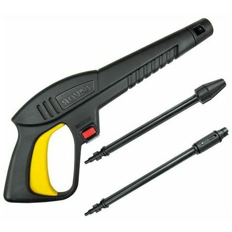 -Pistolet �� eau haute pression avec lance �� jet variable et lance rotative, compatible avec les nettoyeurs haute pression Lavor