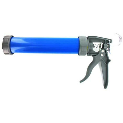 Pistolet extrudeur manuel pour cartouches 400ml – Embout rond anti-gouttes – Pour mastic silicone, acrylique et polyuréthane - COX 400 ML