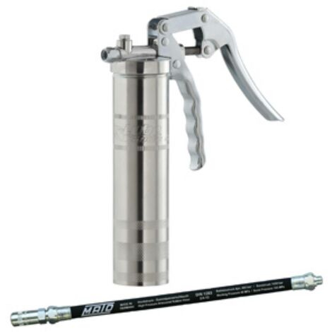 PISTOLET GRAISSE LUBESHUTLLE FLEXIBLE RENFORCE ET AGRAFE RENSON