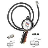 PISTOLET MANOMETRE POIGNEE de GONFLAGE EURODAINU et 2 EMBOUTS