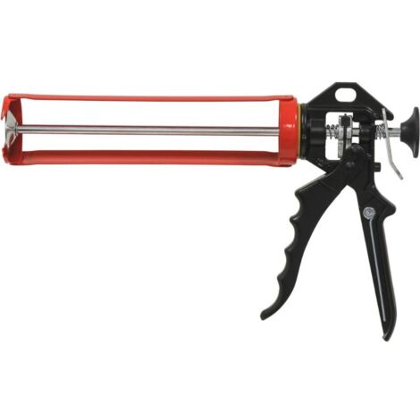 Pistolet mastic orange/noir pro DRAKKAR TOOLS - 15733