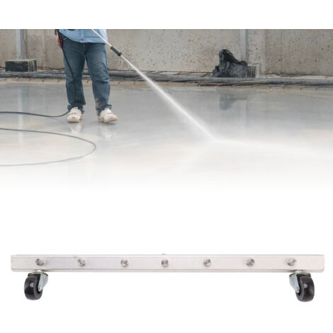 Pistolet Nettoyeur Haute Pression 65CM 7 Embouts 1/4 Rapide Pour Nettoyage Sol Voiture Balai Eau 4000psi-KZQ
