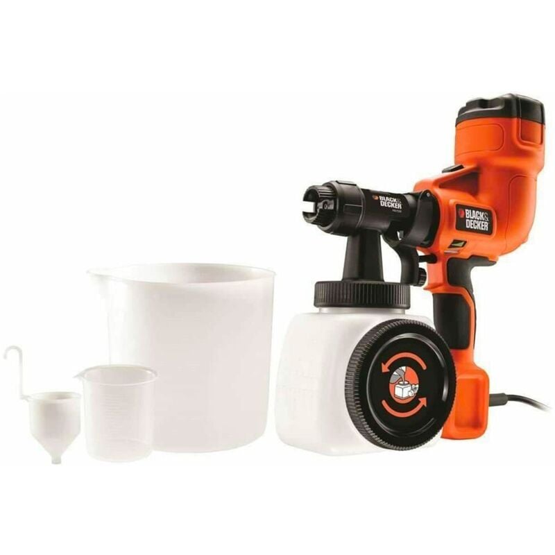 Pistolet à peinture Black+Decker HVLP200C-IT 400 w