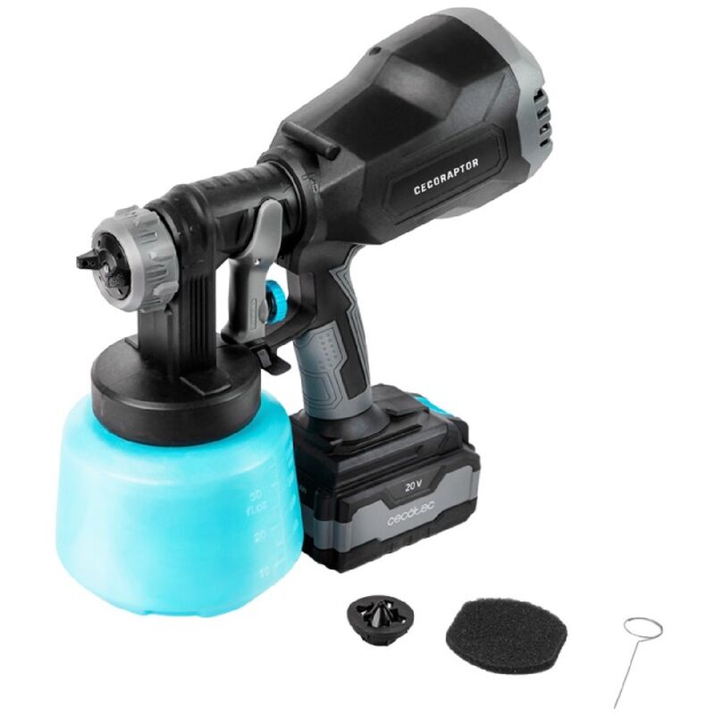 Cecotec - Pistolet à peinture CecoRaptor Perfect Color 4020 Ultra