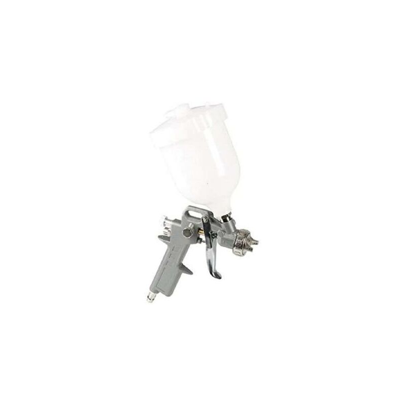 Heliotrade - Pistolet peinture pneumatique buse 1.5 mm avec godet 600 ml