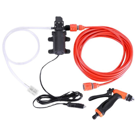 Pistolet pression Nettoyeur haute pression 12V 70W 87PSI portable pour voitures maison jardin