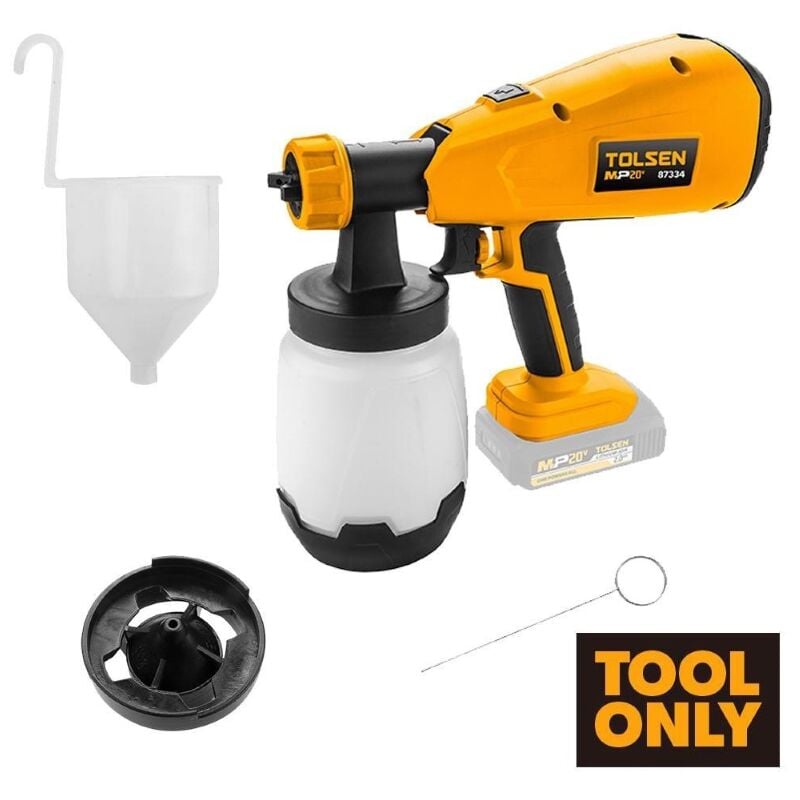 Tolsen - pistolet pulve'risateur a' batterie 20 v se'rie MP20V
