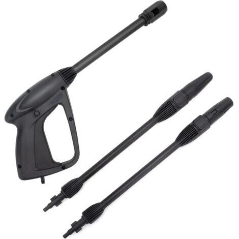Pistolet pulvérisateur de Rechange pour Nettoyeur Haute Pression avec Lance à Jet Variable et Lance rotative, Compatible avec Certains nettoyeurs Haute Pression Black & Decker, AR Blue Clean