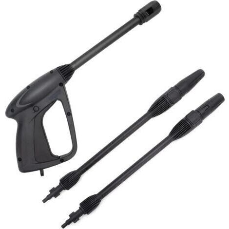 Pistolet pulvérisateur de Rechange pour Nettoyeur Haute Pression avec Lance à Jet Variable et Lance rotative, Compatible avec Certains nettoyeurs Haute Pression Black & Decker, AR Blue Clean