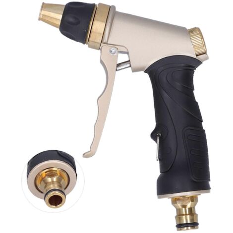 Pistolet pulvérisateur d'eau haute pression, buse d'arrosage portable, lavage de voiture, nettoyage, outils de jardinage 11839