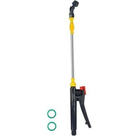 Pistolet pulvérisateur télescopique en acier inoxydable de 45 à 80 cm et buse pour pulvérisateur, jardinage, agriculture, accessoires de nettoyage, buse à coude unique