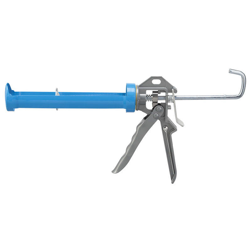 Pistolet renforcé à cartouche pour mastic silicone colle Fervi 0521