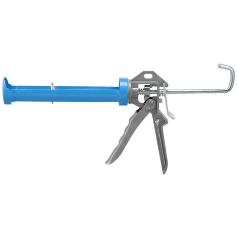 PISTOLET RENFORCÉ À CARTOUCHE POUR MASTIC SILICONE COLLE 0521