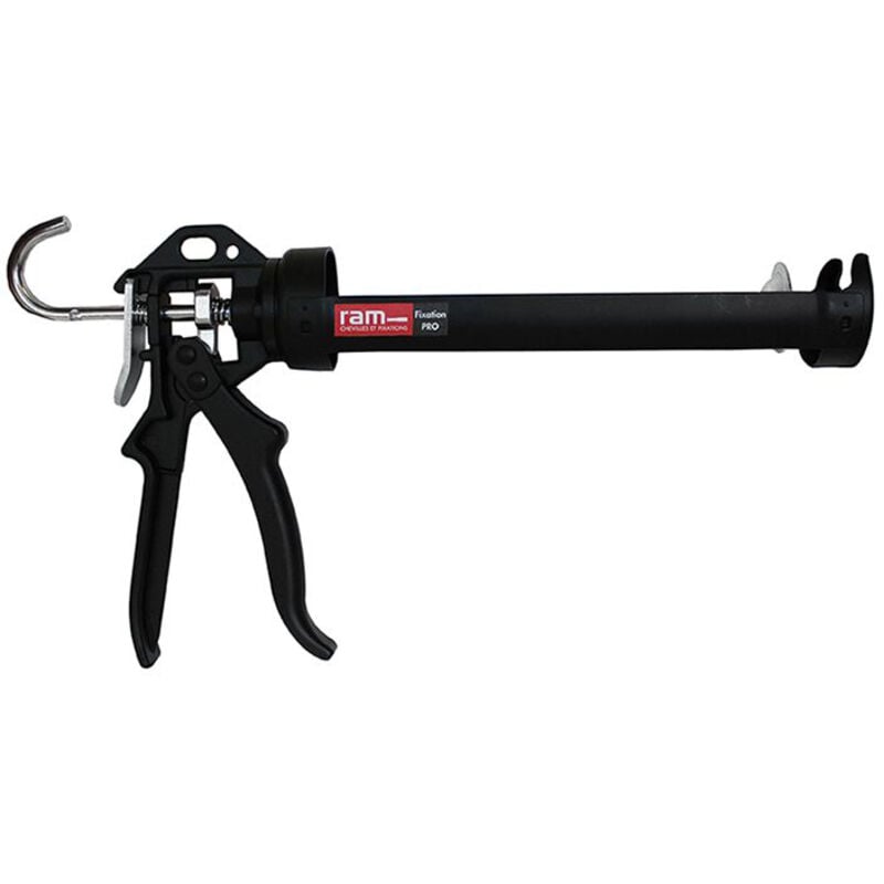 Pistolet professionnel pour cartouche de 165 ml avec poussoir et 300 ml - Ram
