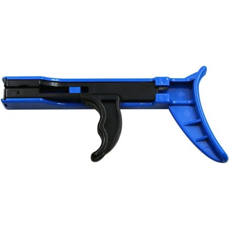 Pistolet serre-câbles, outil de fixation de sangle en nylon, outils à main ménagers, tendeur en plastique pour attache de fermeture éclair d'une largeur de 2,4 à 4,8 mm