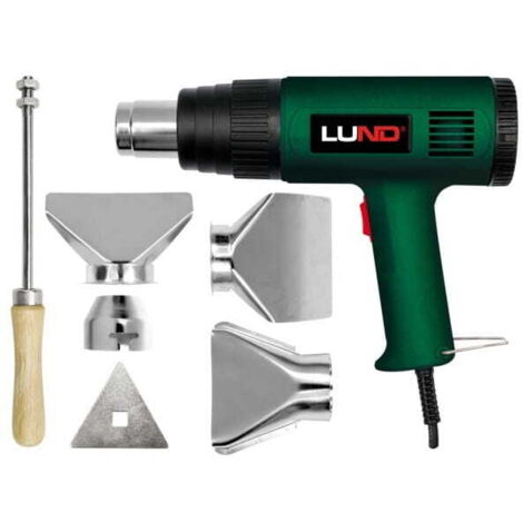 Pistolet thermique LUND 2000 W avec accessoires 79325