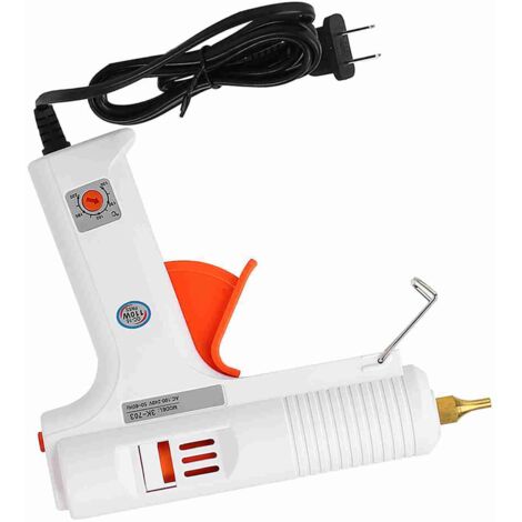Pistolet Thermique Professionnel 110W Régulation Température Constante 100-220℃ DIY Métal Bois Plastique