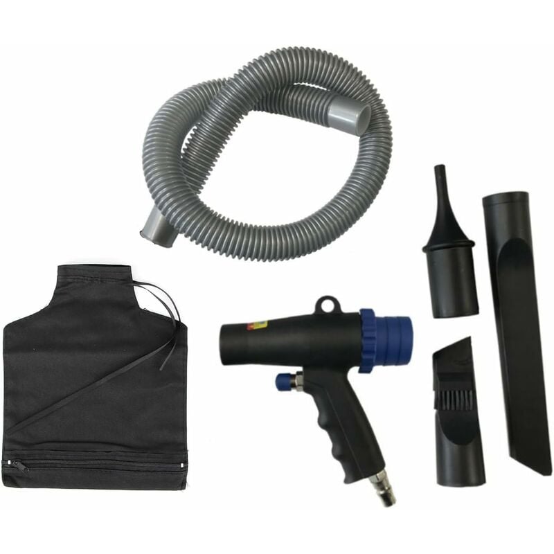 Beijiyi - Pistolets de soufflage à Air comprimé Kit d'Aspirateur pour Compresseur Outils de soufflage à Vide d'Air à Double Fonction