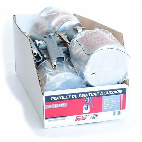 Pistolets Peinture -bte De 5 - A Succion 0 75l D 1 5m
