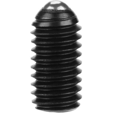 Piston à bille, 10pcs haute qualité M6 filetage à vis à six pans creux en acier au carbone ressort de poussoirs ensemble(M6  16 (10PCS))