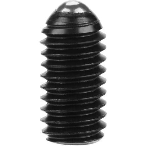 Piston à bille, 10pcs haute qualité M6 filetage à vis à six pans creux en acier au carbone ressort de poussoirs ensemble(M6  16 (10PCS))