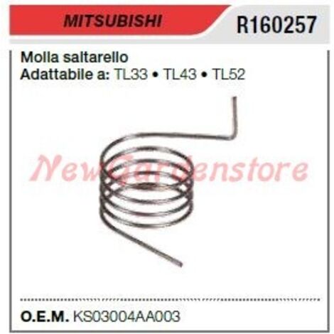 Piston à ressort MITSUBISHI débroussailleuse TL33 43 52 R160257