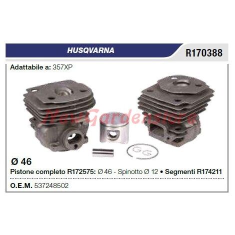 Pistón cilindro motosierra HUSQVARNA 357XP 537248502