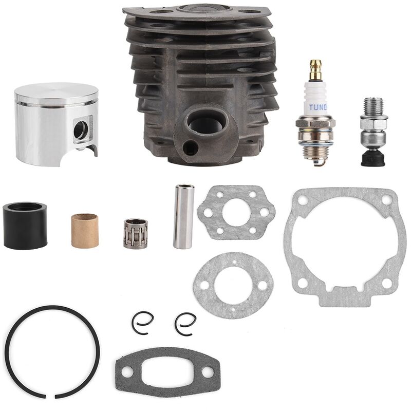 Eosnow Piston de cylindre de 46 mm avec kit de joints pour moteur Husqvarna 50,51,55 Rancher Nikasil