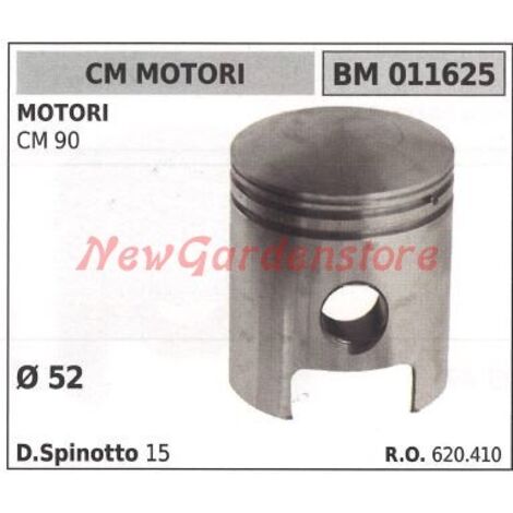 Piston de moteur de tondeuse CM 90 Ø 52mm CM ENGINES 011625