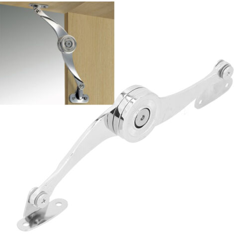 Piston de Porte avec Buffer - Support de Hinge Zinc - Charge Max 8kg - Angle 70°90°100°