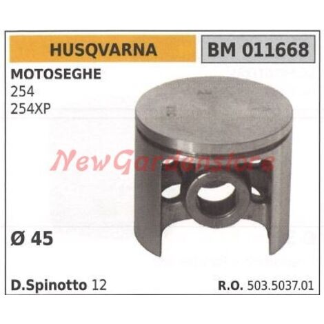 Piston de tronçonneuse 254 254 XP Ø 42mm HUSQVARNA 011668